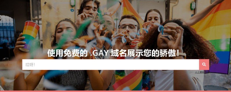 porkbun免费赠送.gay域名一年（活动好像本月末结束）地址： 