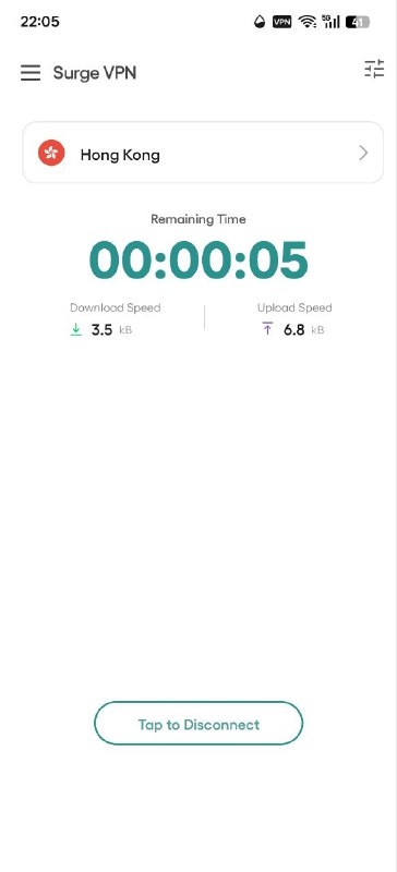 Surge VPN已测试可用Surge VPN已测试可用