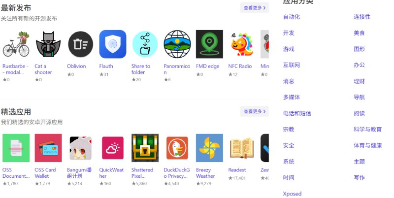 OpenAPK安卓开源应用这个安卓免费开源应用资源库让您安全下载最新版流行FOSS应用
