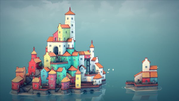 #网站分享解压小游戏 Townscaper 上线网页版 Steam 售价 ￥26 的小游戏 Townscaper - 《城堡叠叠乐》上线网页版，可免费游玩