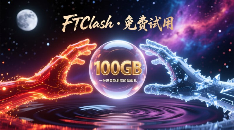 🌐 FTClash · 试用机场✨ 新用户注册即可领取免费试用套餐，适合体验线路质量与稳定性