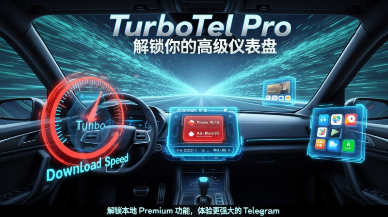 TurboTel Pro v12.1.2 b62129 (Premium)⚙️ Mod 修改信息:• 解锁 Premium 功能• 移除所有广告• 移除所有调试信息• APK 完全纯净处理• 文件大小已优化• CPU: arm64-v8a, armeabi-v7a• 语言: 多国语言⛔️ 重要提示:由于服务器端限制，只有以下 Premium 功能在此版本中有效：✓ 无广告✓ Premium 应用图标✓ 10 个置顶对话✓ 10 个收藏贴纸✓ 20 个聊天文件夹✓ 每个文件夹 200 个聊天✓ 高级聊天管理✓ 启用下载加速➡️ 直接下载链接 ↗️🔗 主链接 |频道 | 💬 群组 | 📬 投稿 | 📨 商务🔄 转发请标注来源: @pgkj666