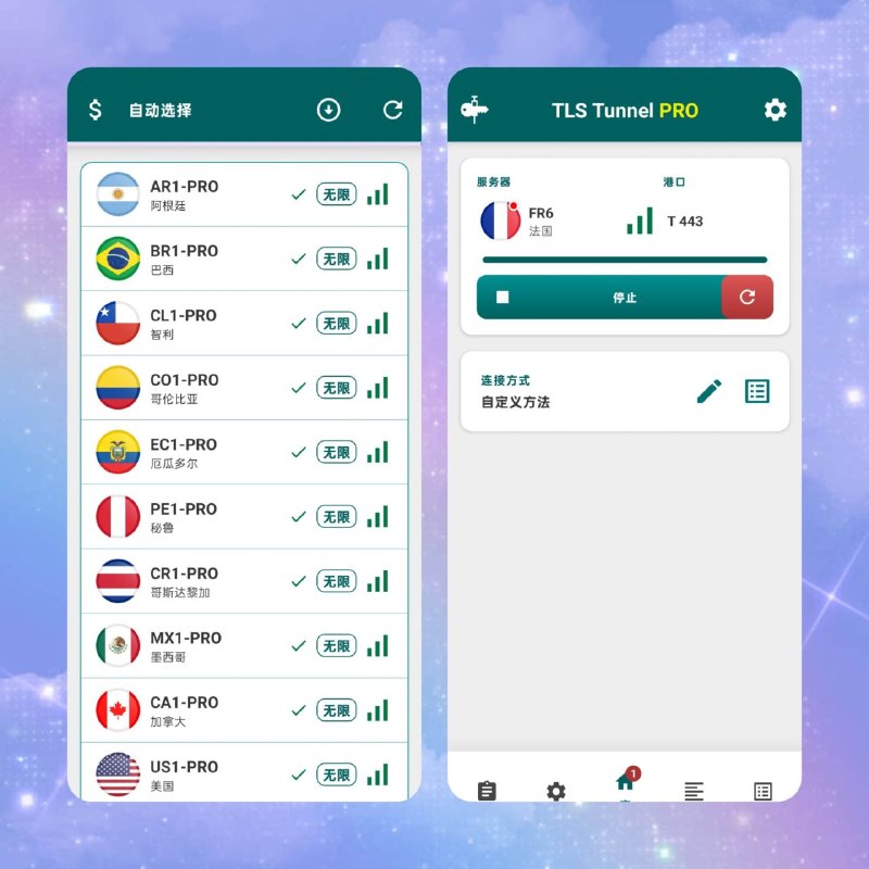 🎚️ TLS Tunnel v8.4.0（定制版）📦 VPN客户端 ｜ Android ｜ 网络工具