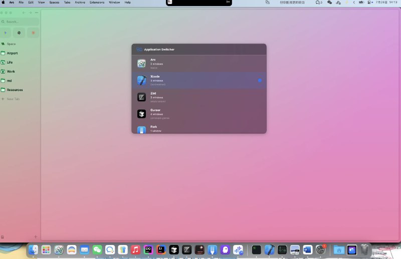 DevSwitcher2  高效优雅的 macOS 窗口切换工具