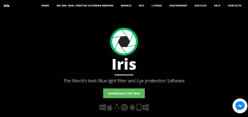 #虚拟物品 蓝光过滤软件Iris限时免费去官网下载lris官方网站 