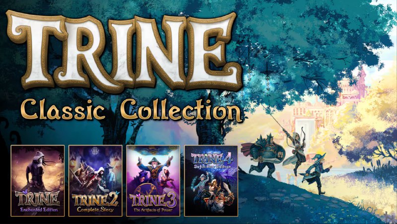 #限免 #游戏 #epic《Trine Classic Collection》入手《Trine Classic Collection》，体验《Trine》系列解谜平台游戏的独特魅力