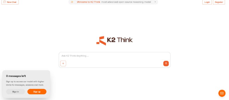 ⚡️ K2 Think — 阿联酋新一代开源 AI 大模型📊 参数量：320 亿，性能媲美/超越 OpenAI、DeepSeek 百亿级模型  🛠 架构：基于 Qwen 2.5 + Cerebras 硬件训练  📂 状态：完全开源，代码+数据可自由获取  📅 发布：2025 年 9 月 7 日，谢赫·哈利法生日  🏛 主导：MBZUAI + G42，获总统谢赫·穆罕默德支持🔗 k2think.ai📌 更多资源和帮助请关注频道：@pgkj666群组：@pgkj0402📢 转发请注明来源，尊重创作者劳动