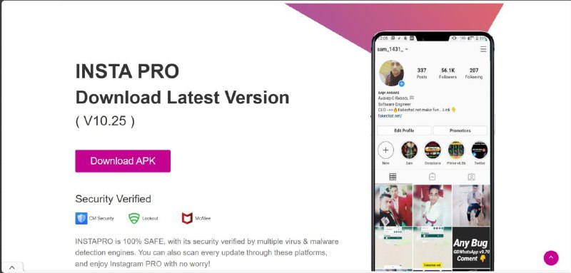 InstaPro，国外第三方 Instagram 工具，支持图片下载！！第三方 Instagram 工具，可以支持直接下载 Instagram 图片，可以替代官方使用