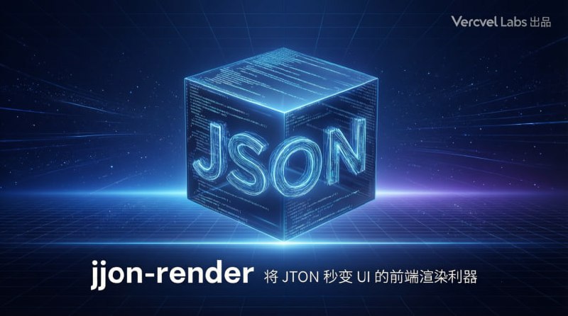 💥 json-render｜将 JSON 秒变 UI 的前端渲染利器Vercel Labs 出品 · 轻量级 · 高扩展性的 JSON 渲染方案🟢 项目亮点：🧩 JSON 驱动： 使用 JSON 描述 UI 结构，降低前端复杂度  ⚡️ 即插即用： 简单配置即可渲染，适合快速开发与原型验证  🧠 高度可扩展： 支持自定义组件与渲染逻辑  🎨 前端友好： 适配现代前端框架与组件体系  🔓 完全开源： Vercel Labs 官方项目，代码质量可靠  ⚙️ 适合场景： 动态表单、低代码平台、配置化 UI、后台系统🚀 一句话：  如果你想用 JSON 来驱动 UI、减少重复前端代码，这是一个非常干净又现代的选择