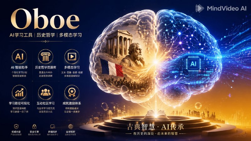 🎓 Oboe – 学习工具📦 免费学习 ｜ AI助力 ｜ 多种学习方式
