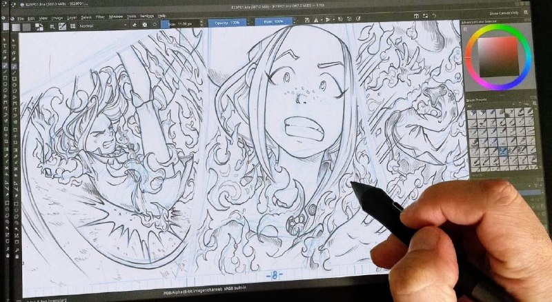 Krita 一款自由开源的专业绘画软件，助力每一位画师随心所欲地表达创意