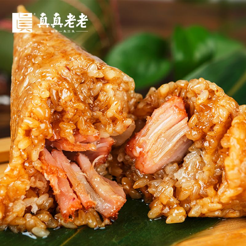 真真老老嘉兴粽子蛋黄肉粽端午礼品鲜肉粽糯米豆沙蜜枣甜粽 【包邮】【在售价】39.90元【券后价】24.90元【下单链接】