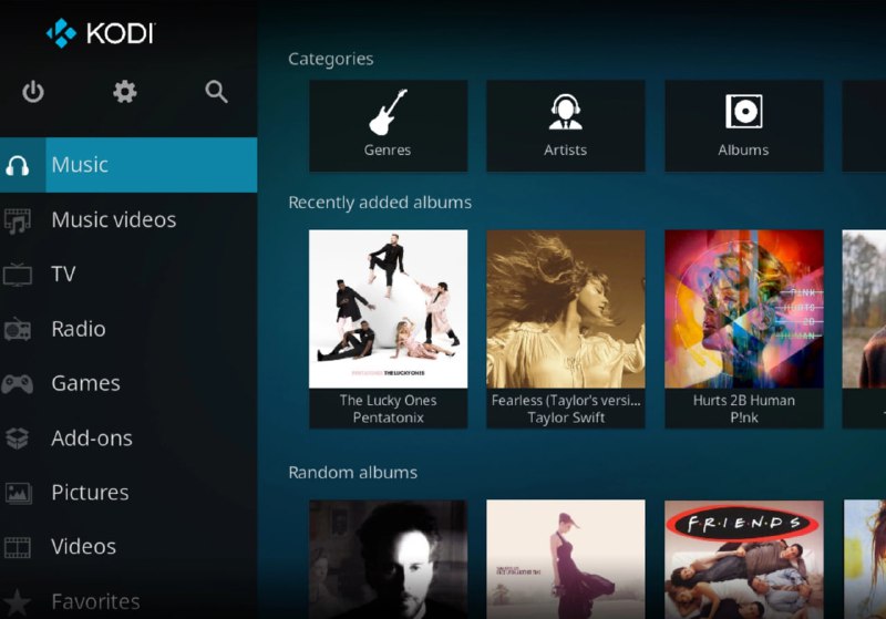 kodi 播放器用更优雅的方式来管理和播放电影视频音乐，界面美观，使用方便