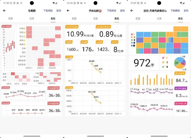 七格万能记录生活构建个人数据库