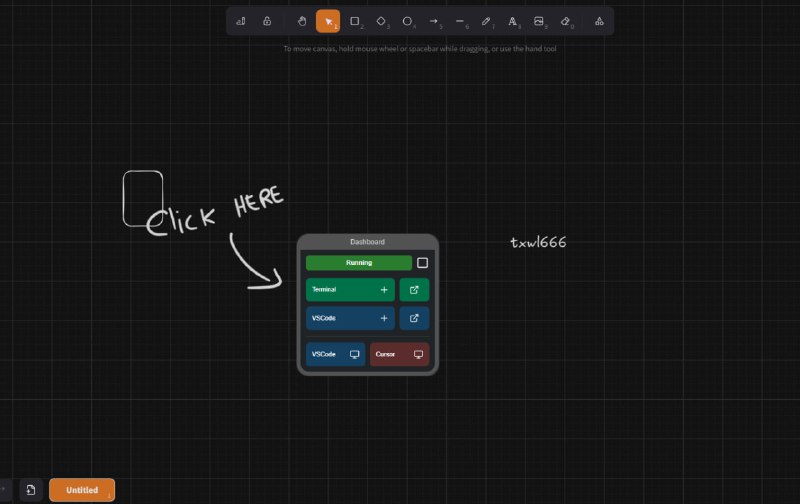 pad.ws - 作为 IDE 的白板将 Whiteboard 作为 IDE，在浏览器中绘图和编码交互式白板 - 使用 Excalidraw 绘制、素描和可视化您的想法成熟的 IDE - 直接在白板中访问终端和 VS Code浏览器友好 - 从任何设备访问您的开发环境 无缝工作流程 - 在视觉构思和编码之间切换使用您自己的工具 - 从您的桌面客户端访问您的虚拟机（支持VS代码和光标）经常看频道的小伙伴应该对Excalidraw很熟悉【链接在评论区】#开源 #绘画