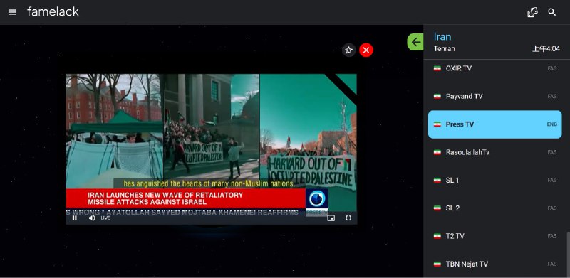 #网站分享TV Garden：探索收看全球各地电视节目tv.garden 是一个完全免费的线上直播电视平台，提供全球各地的实时电视频道，通过网页即可轻松访问，无需注册、无广告，也不需要额外下载或安装任何应用程序