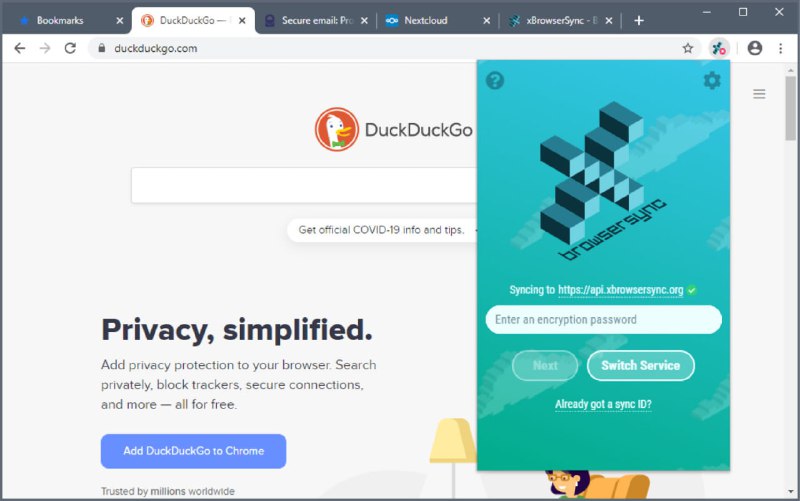 xBrowserSync – 即开即用的跨浏览器书签同步工具，为书签添加描述与标签，搜索书签，备份浏览器书签，，跨平台同步（Windows、macOS、Linux），跨浏览器同步，本地加密上传服务器，解决隐私问题，多服务器可选，国内用户可直接使用可自建服务器