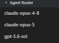 🤖 Agent Router📦 AI API平台 ｜ 多模型调用 ｜ 开发工具