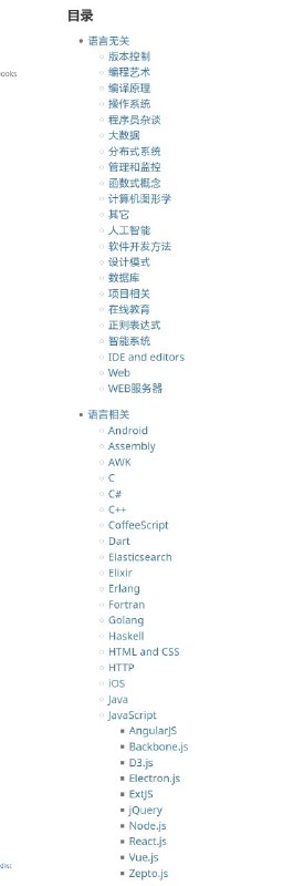 多种编程语言的免费学习资源列表点击访问#学习编程