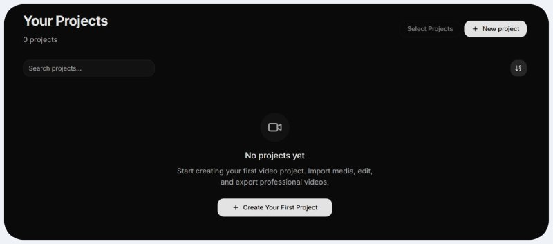 OpenCut一个简单但功能强大的视频编辑器，可以完成工作