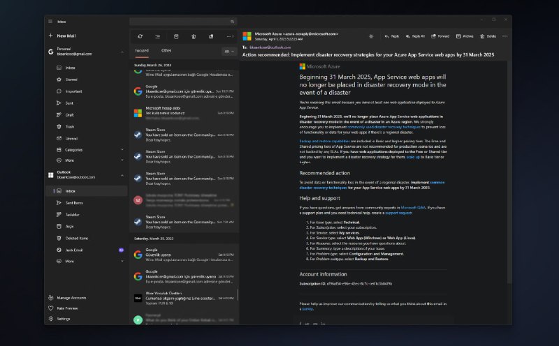 ❤️ Wino Mail 📨 | 极致轻量级的 Windows 邮件客户端！💻 由 白嫖分享社 (@pgkj666) 推荐：Wino Mail 是一个轻量、现代且开源的 Windows 原生邮件客户端 ，它旨在成为 Windows 默认 Mail 应用的简单替代品，专注于速度、简洁的用户界面和低资源消耗