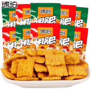 琥珀小米锅巴20袋回味小时候的感觉原价11.8元，券后8.8元包邮领券下单链接：