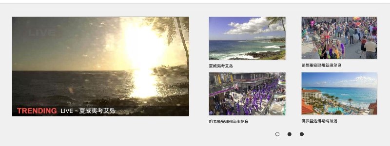 EarthCam全球实时影像分享平台该网站汇聚世界各地城市景观、地标建筑、动物园及水族馆的实时监控画面，特色栏目包含家禽孵化过程的完整记录