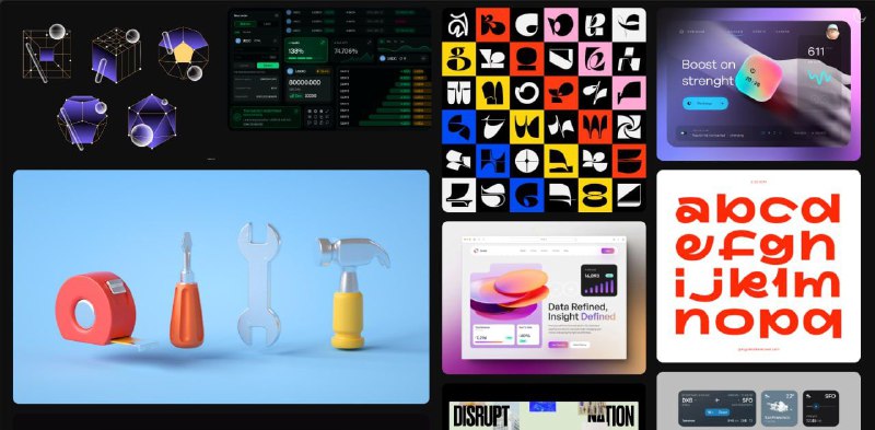 Trending Design一个推特𝕏 上优秀的设计作品集合网站，上面收集了推特X用户发布的优秀设计作品，点击去就能看到原推文和设计作品来源，目前包含动画、品牌推广、插画和平面设计等等