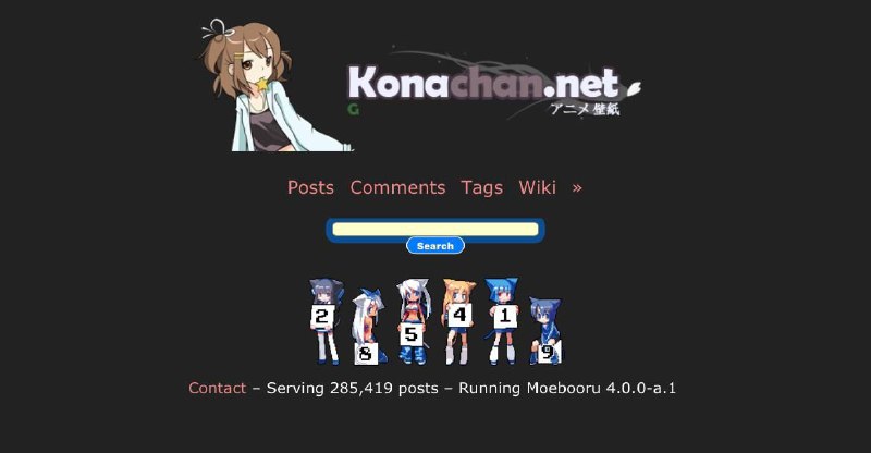 Konachan这是一个二次元一定要知道的动漫壁纸网站，图片质量出奇的高，从此你的壁纸就只有别人羡慕的份啦