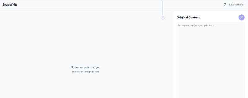 SnapWrite 微信公众号AI排版工具 | 智能图文编辑器一款专业的微信公众号内容编辑工具，通过 AI 自动排版技术，将纯文本一键转换为精美的公众号图文排版