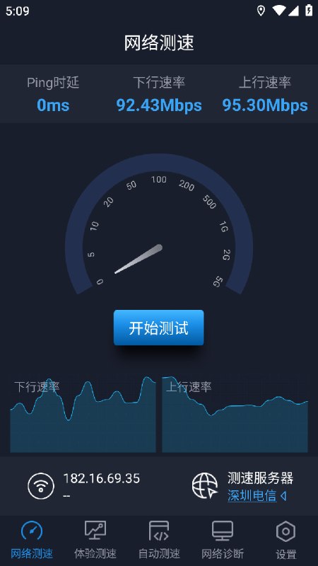 全球网测由中国信通院产业与规划研究所自主研发的一款拥有宽带测速、上网体验和网络诊断等功能的综合测速软件