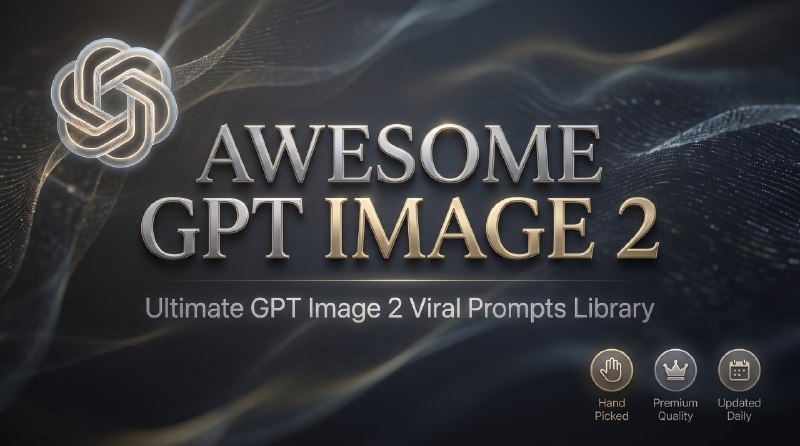 🔁 Awesome GPT Image📦 开源项目 ｜ GitHub ｜ AI绘图提示词合集➤ Prompt合集｜收录大量GPT图像生成提示词➤ 分类清晰｜摄影 / UI / 海报 / 角色等多类型➤ 实战导向｜适用于GPT Image等模型生成➤ 持续更新｜社区维护不断补充内容➤ 开源免费｜可自由学习与使用➤ 适合进阶｜提升AI绘图效果与稳定性🌐 项目：