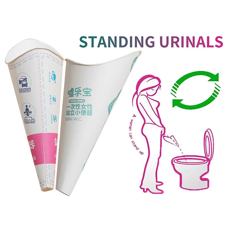 女性站立小便器，第一次了解到这东西
