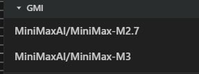 强大的 MiniMax M3 和 M2.7 模型，在 GMI Cloud 上提供 14 天的完全免费和无限使用