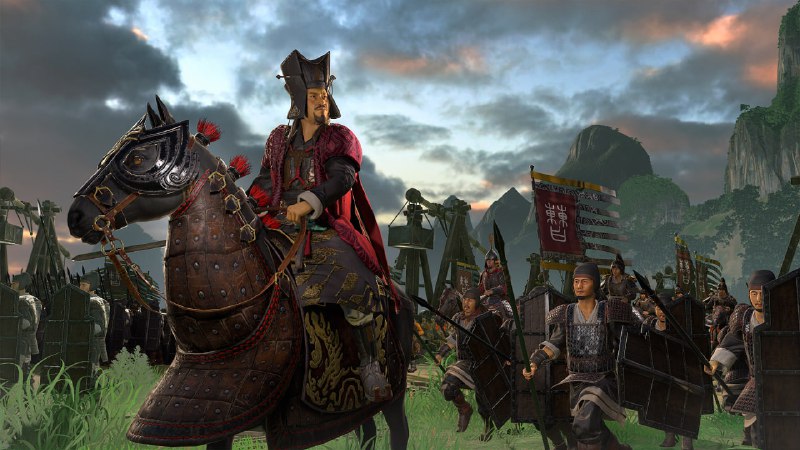 Total War: THREE KINGDOMS《Total War: THREE KINGDOMS》首次在这一获奖无数的策略类游戏系列中重塑中国古代的烽火传奇