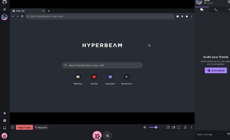 #网址 #网站云桌面？no！no！ no！不止云桌面，Hyperbeam是一个跨平台可共享浏览器的云服务，在里面你可以建立自己的房间然后共享给别人，然后别人就能得到跟你实时同步的浏览器桌面，别人也可以随时控制鼠标或更换当前窗口