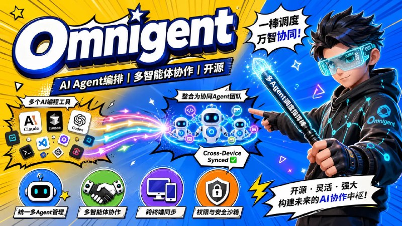 🤖 Omnigent📦 AI Agent 工具 ｜ 开发效率 ｜ 开源项目